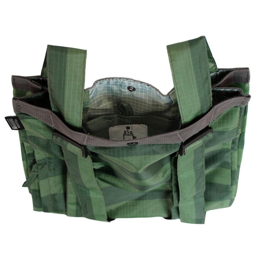 エコバッグ ルートート RO.セオルーショッパー パターンB 撥水加工 メンズ レディース 携帯 折りたたみ ショッピングバッグ ROOTOTE ボーダー | ROOTOTE | 04