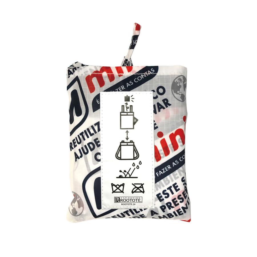 エコバッグ ルートート RO.セオルーショッパー パターンB 撥水加工 メンズ レディース 携帯 折りたたみ ショッピングバッグ ROOTOTE ミニ | ROOTOTE | 02
