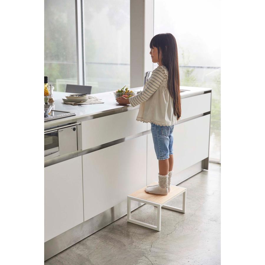 踏み台 正規品 TOWER タワー 踏み台 子ども 子供 大人 ステップ台 山崎実業 ホワイト |  | 02