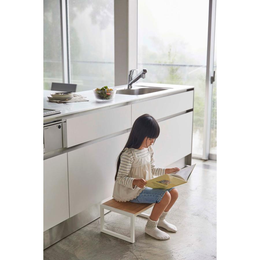 踏み台 正規品 TOWER タワー 踏み台 子ども 子供 大人 ステップ台 山崎実業 ホワイト |  | 05