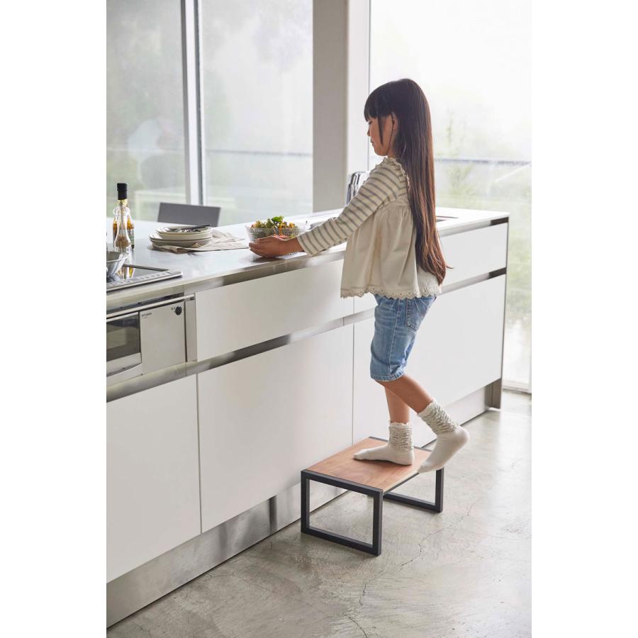 踏み台 正規品 TOWER タワー 踏み台 子ども 子供 大人 ステップ台 山崎実業 ブラック |  | 03