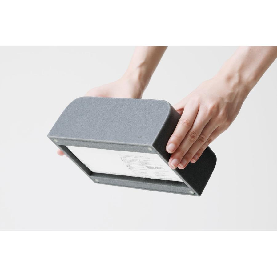 ティッシュケース ideaco イデアコ ティッシュケース SP ティッシュカバー エスピー ストーンサンドブラック |  | 07