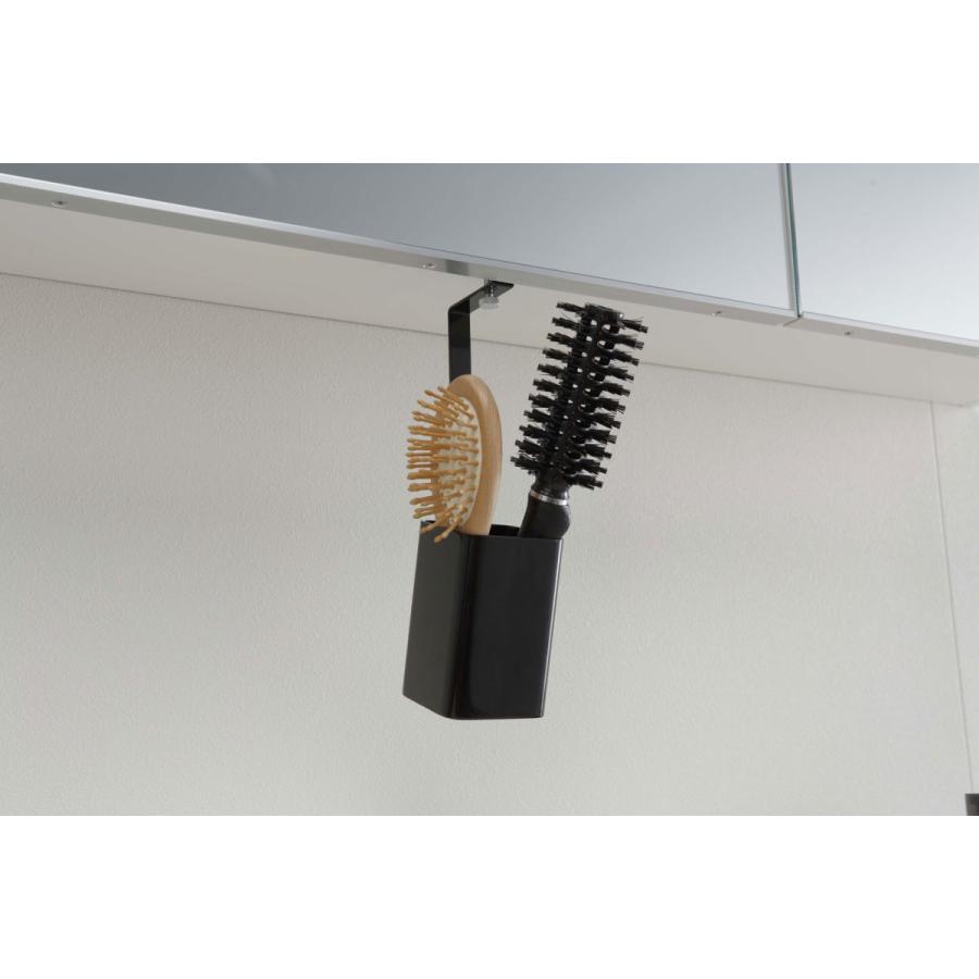 洗面所収納 山崎実業 Tower 洗面戸棚下ブラシホルダー 収納 整理整頓 洗面台収納 隙間収納 洗面戸棚下シリーズ Yamazaki ブラック 284 美しく暮らす C D F 通販 Yahoo ショッピング
