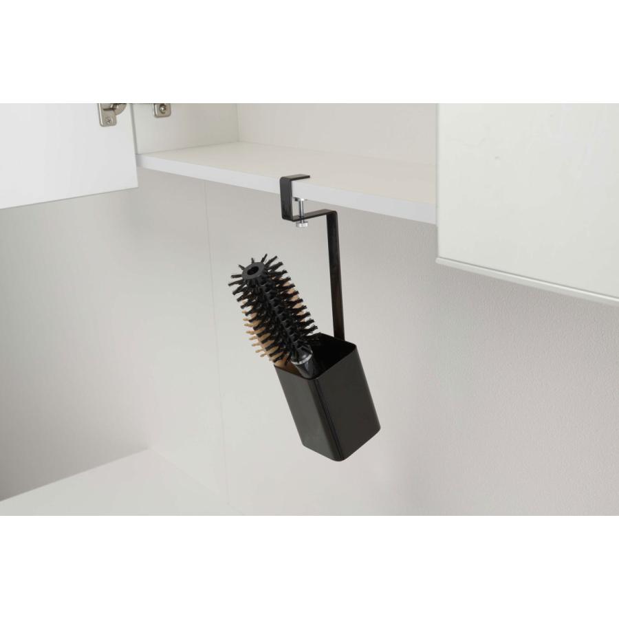 洗面所収納 山崎実業 Tower 洗面戸棚下ブラシホルダー 収納 整理整頓 洗面台収納 隙間収納 洗面戸棚下シリーズ Yamazaki ブラック 284 美しく暮らす C D F 通販 Yahoo ショッピング