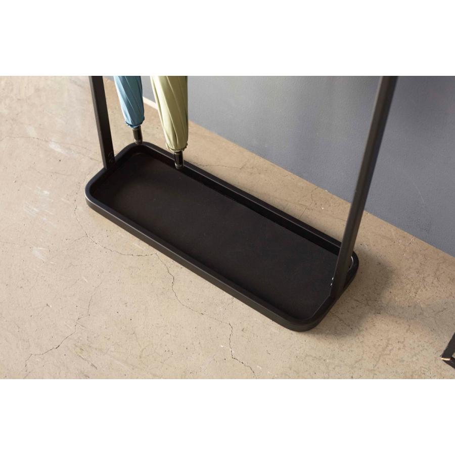 傘立て 正規品 TOWER タワー 天板付き引っ掛け傘立て フック付き 折り畳み傘 靴べら おしゃれ 傘たて 傘スタンド 山崎実業 ブラック | tower | 06