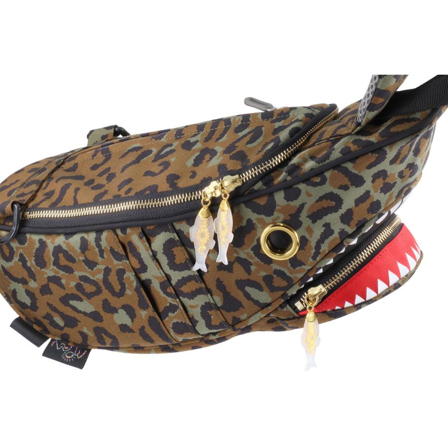 ウエストポーチ MORN CREATIONS シャークスリングバッグ 正規取扱店 ウエストバッグ ウエストバック モーンクリエイションズ レパード |  | 01