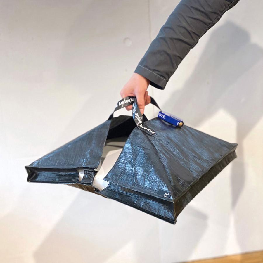 エコバッグ ルートート CJ.テイクアウェイルー.タープLサイズ-A テイクアウト 持ち帰り オードブル ピザ 折りたたみ ショッピングバッグ ROOTOTE オレンジ | ROOTOTE | 05