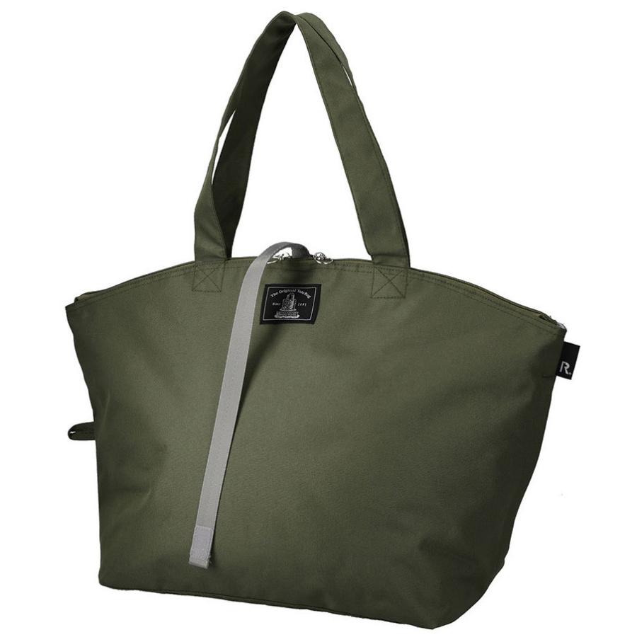 保冷バッグ ルートート PT.サーモキーパーバレル.ベーシック-A 大きめ 折りたたみ ファスナー 簡易保冷 エコバッグ ランチバッグ ROOTOTE オリーブ | ROOTOTE