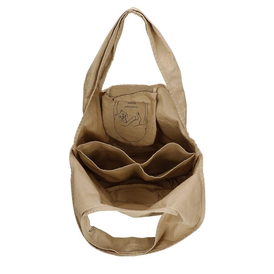 エコバッグ ルートート NA.ルーショッパーマルシェ-B 猫 ねこ ネコ neko トートバッグ 折りたたみ ROOTOTE ミルティーユ | ROOTOTE | 03