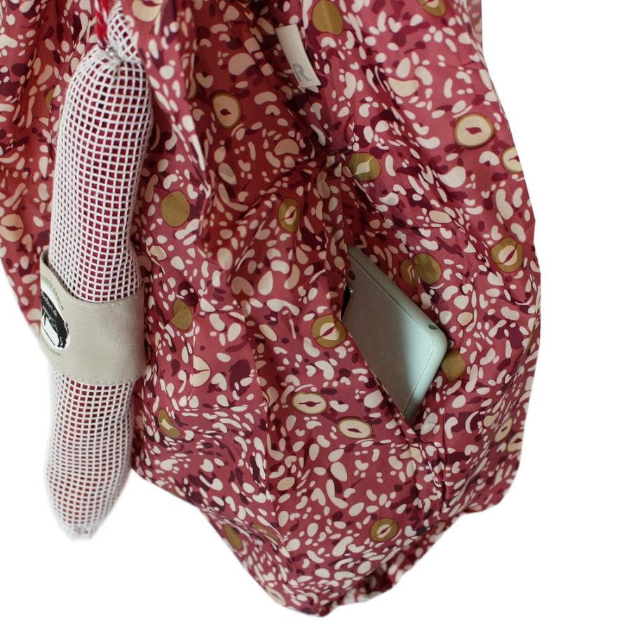 エコバッグ ルートート EU.ルーショッパーエピスリー フランス 肉屋 食料品 面白い カバー付き 折りたたみ ROOTOTE パプリカソーセージ | ROOTOTE | 04