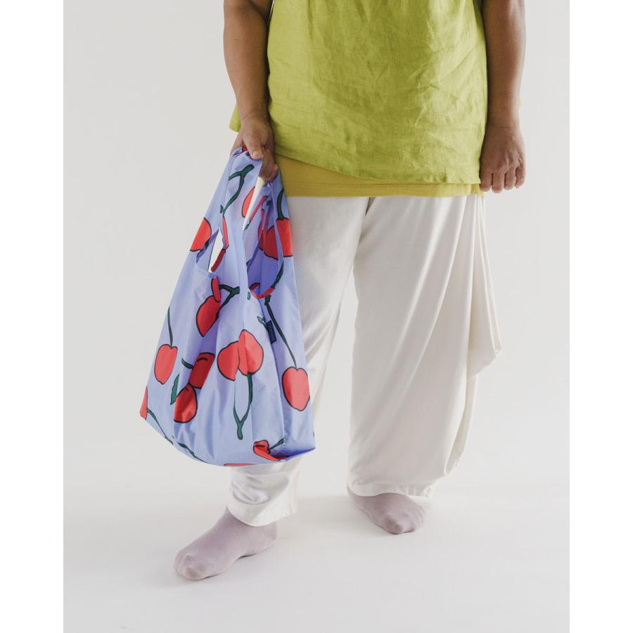 エコバッグ BAGGU 正規品 STANDARD BAGGU レジ袋 コンパクト ポーチ付き 折りたたみ ショッピングバッグ バグゥ チェリー | BAGGU | 02