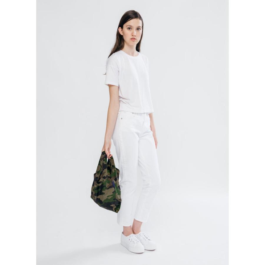 エコバッグ BAGGU 正規品 BABY BAGGU 復刻モデル レジ袋 ポーチ付き 小さめ シンプル 折りたたみ ショッピングバッグ バグゥ カモ | BAGGU | 01