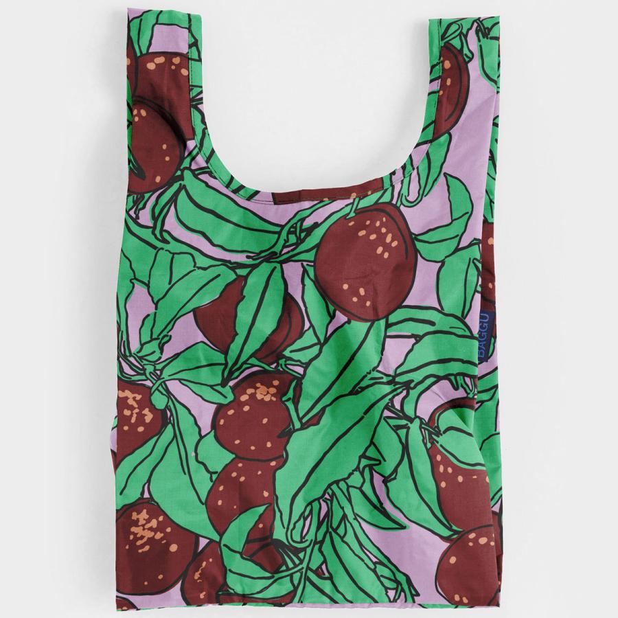 エコバッグ BAGGU 正規品 BABY BAGGU レジ袋 ポーチ付き 小さめ シンプル 折りたたみ ショッピングバッグ バグゥ プラムツリー | BAGGU