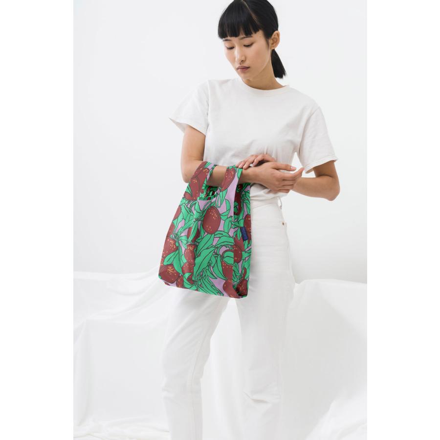 エコバッグ BAGGU 正規品 BABY BAGGU レジ袋 ポーチ付き 小さめ シンプル 折りたたみ ショッピングバッグ バグゥ プラムツリー | BAGGU | 01