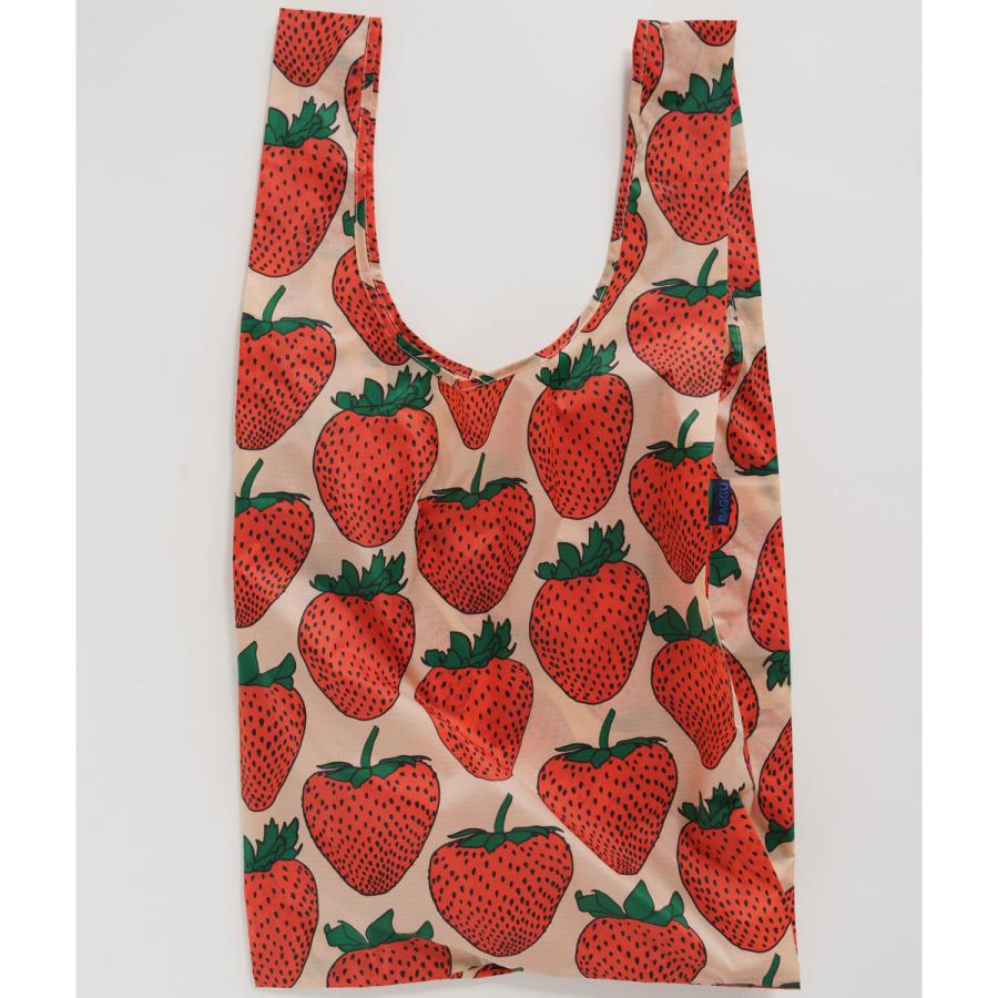 エコバッグ BAGGU 正規品 BIG BAGGU ポーチ付き 大きめ レディース メンズ ブランド 折りたたみ ショッピングバッグ バグゥ 新作 ストロベリー | BAGGU