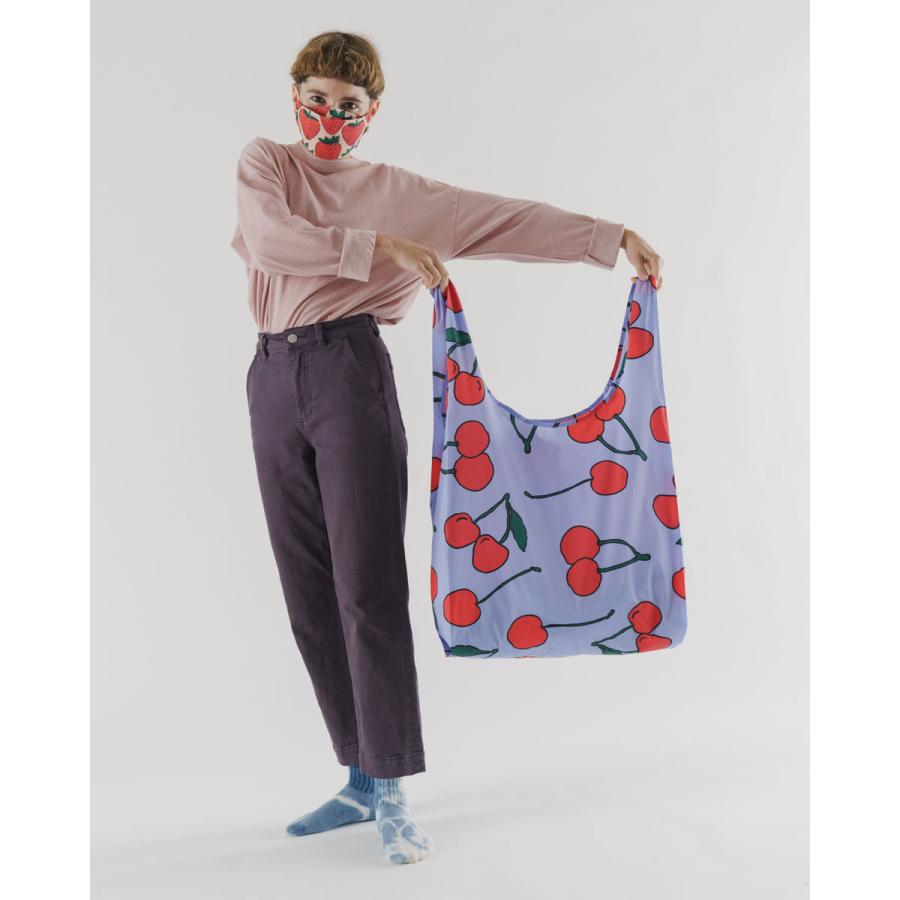 エコバッグ BAGGU 正規品 BIG BAGGU ポーチ付き 大きめ レディース メンズ ブランド 折りたたみ ショッピングバッグ バグゥ 新作 チェリー | BAGGU | 01