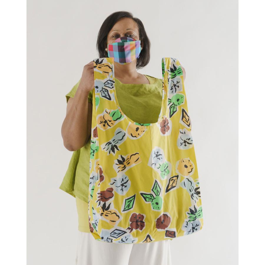 エコバッグ BAGGU 正規品 BIG BAGGU ポーチ付き 大きめ レディース メンズ ブランド 折りたたみ ショッピングバッグ バグゥ 新作 ペーパーフラワー | BAGGU | 02