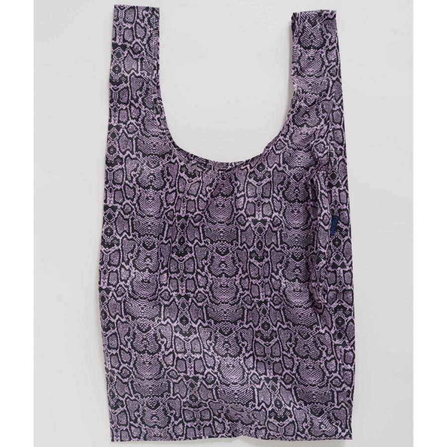 エコバッグ BAGGU 正規品 BIG BAGGU ポーチ付き 大きめ レディース メンズ ブランド 折りたたみ ショッピングバッグ バグゥ 新作 ピンクスネーク | BAGGU