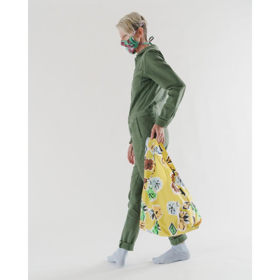 エコバッグ BAGGU 正規品 STANDARD BAGGU レジ袋 コンパクト ポーチ付き 人気ブランド 折りたたみ ショッピングバッグ バグゥ ペーパーフラワー | BAGGU | 01