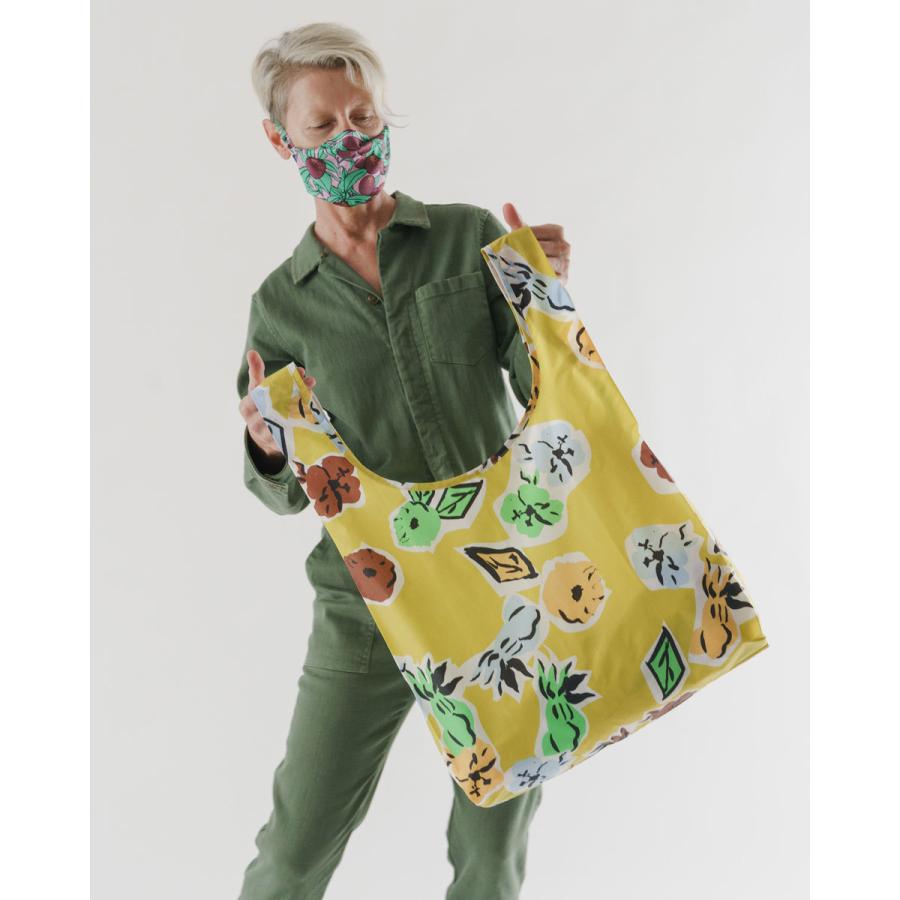 エコバッグ BAGGU 正規品 STANDARD BAGGU レジ袋 コンパクト ポーチ付き 人気ブランド 折りたたみ ショッピングバッグ バグゥ ペーパーフラワー | BAGGU | 02