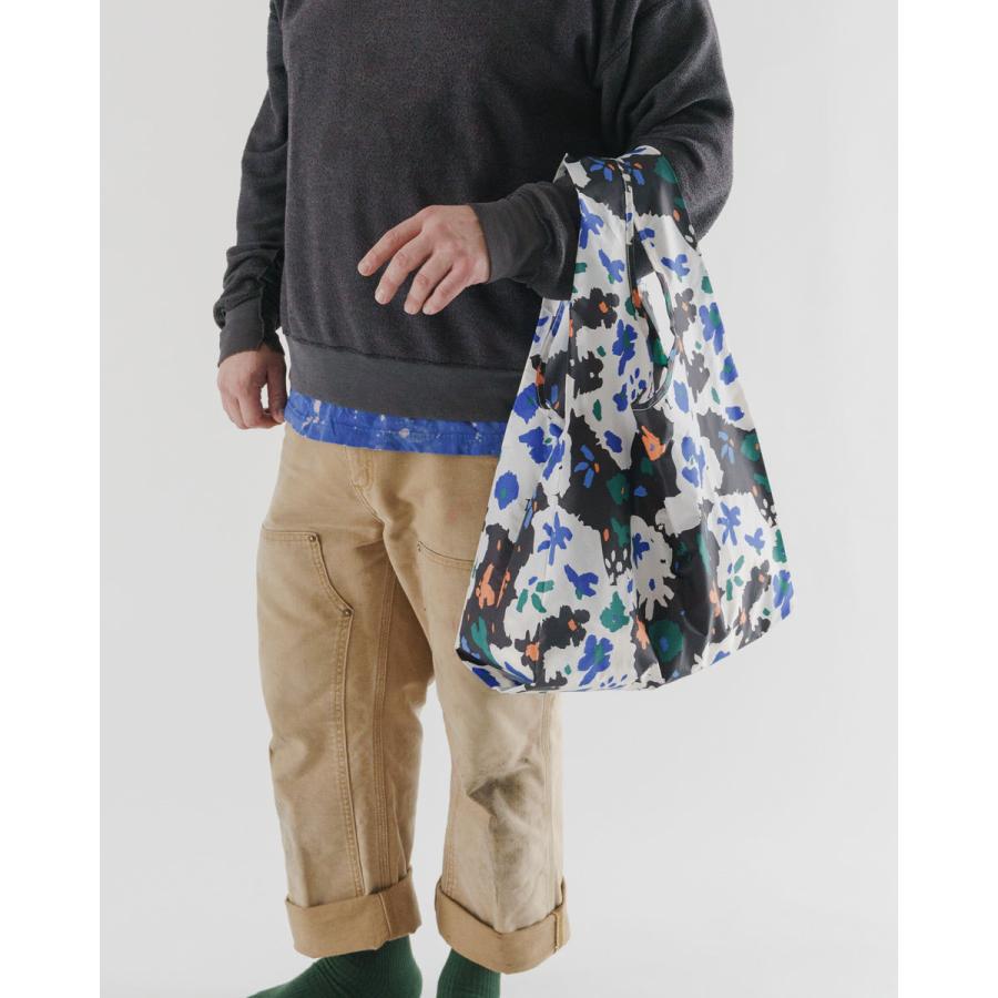 エコバッグ BAGGU 正規品 STANDARD BAGGU レジ袋 コンパクト ポーチ付き 人気ブランド 折りたたみ ショッピングバッグ バグゥ リトグラフフラワー | BAGGU | 02