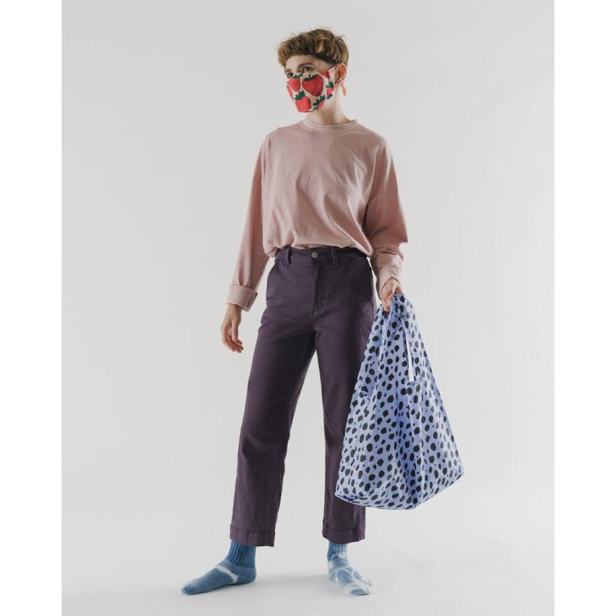 エコバッグ BAGGU 正規品 STANDARD BAGGU レジ袋 コンパクト ポーチ付き 人気ブランド 折りたたみ ショッピングバッグ バグゥ ブルーチーター | BAGGU | 01