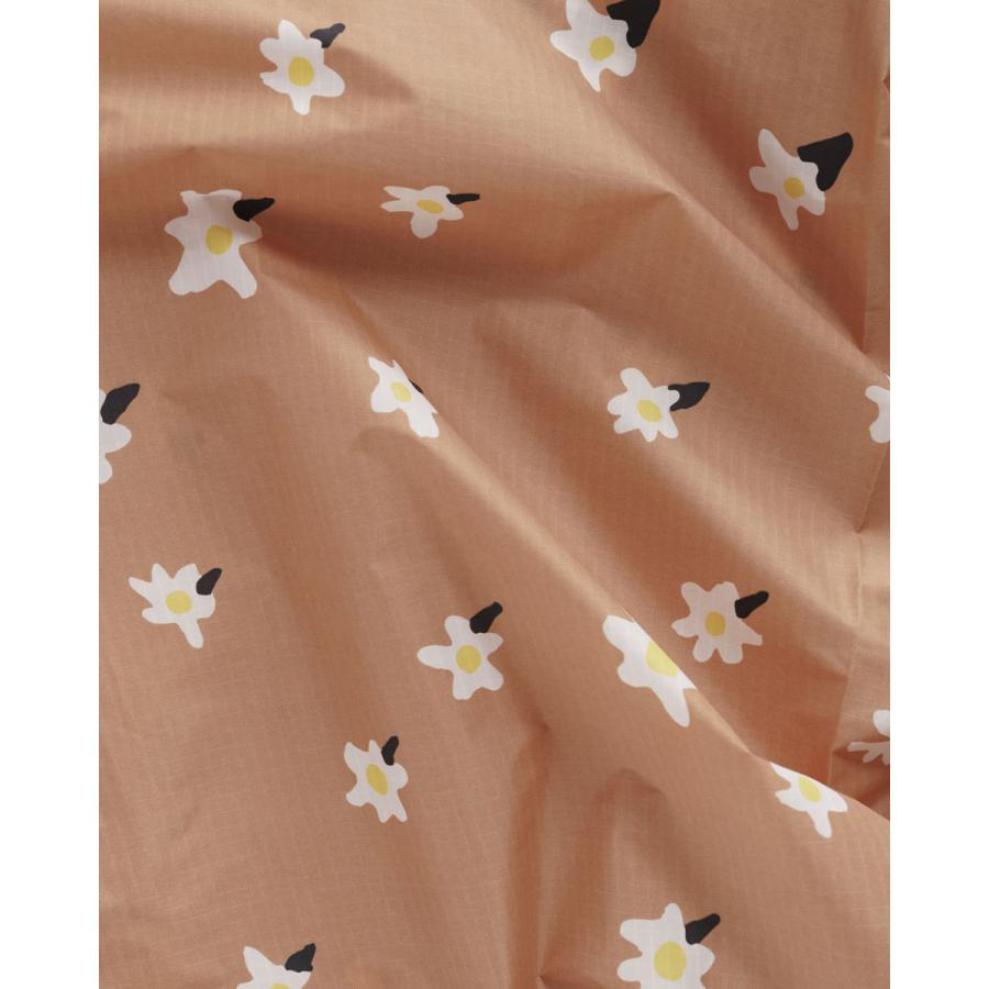 エコバッグ BAGGU 正規品 BABY BAGGU レジ袋 ポーチ付き 小さめ 人気ブランド 折りたたみ ショッピングバッグ バグゥ ブラウンデイジー | BAGGU | 03