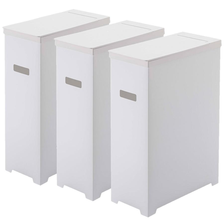 ゴミ箱 山崎実業 Tower スリム蓋付きゴミ箱 3個組 分別ゴミ箱 シンプル 白 黒 おしゃれ 45l ダストボックス ごみ箱 Yamazaki ホワイト 811 美しく暮らす C D F 通販 Yahoo ショッピング