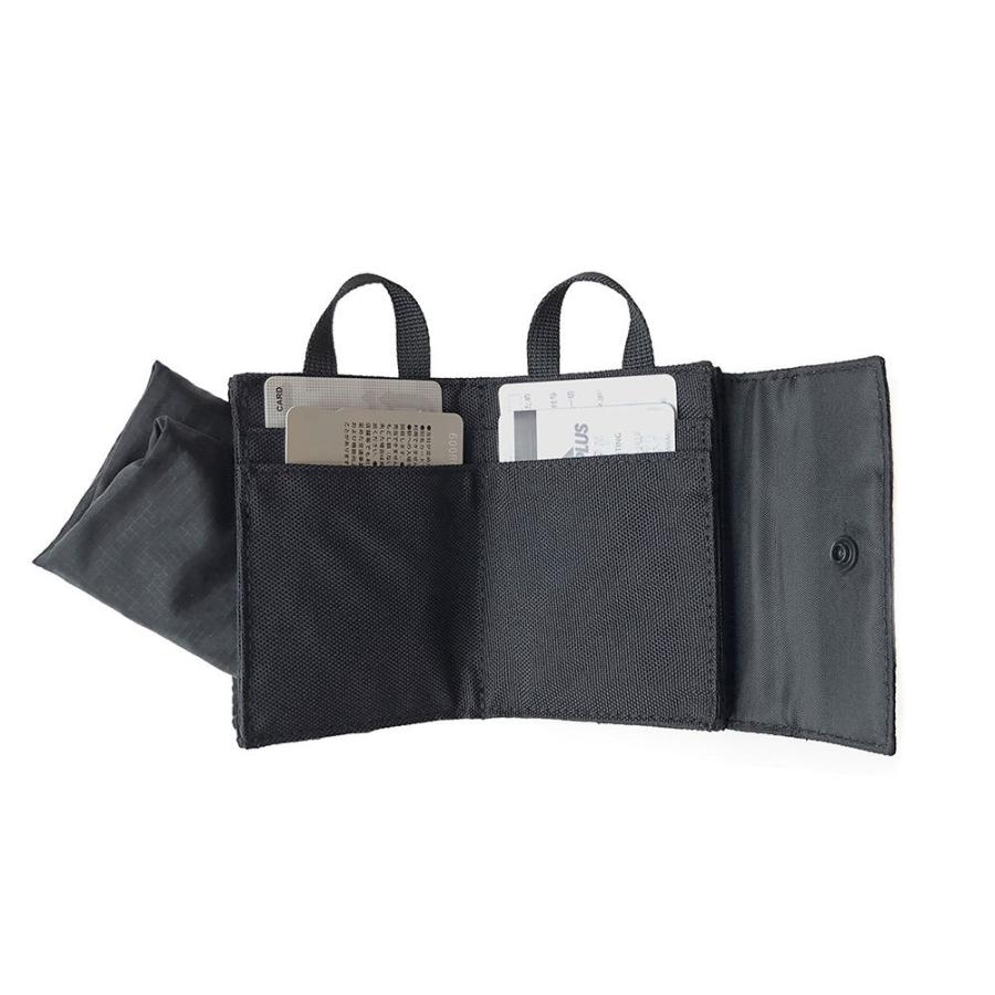 エコバッグ ルートート RO.パース＆ショッパー-A ミニ財布 おすすめ 機能的 おしゃれ 人気ブランド 折りたたみ ROOTOTE ブラック | ROOTOTE | 04