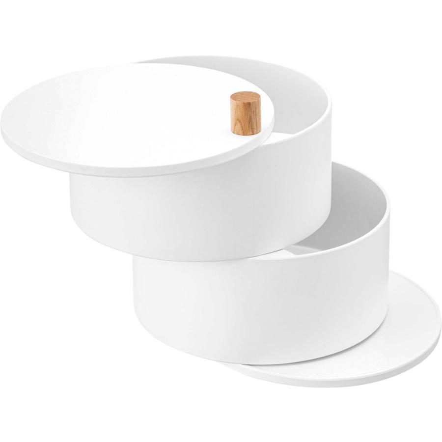 蚊取り線香入れ 正規品 TOWER タワー 収納トレー付き蚊遣り シンプル 白黒 蚊取り線香入れ モダン 蚊遣り 蚊やり器 山崎実業 ホワイト | tower | 07