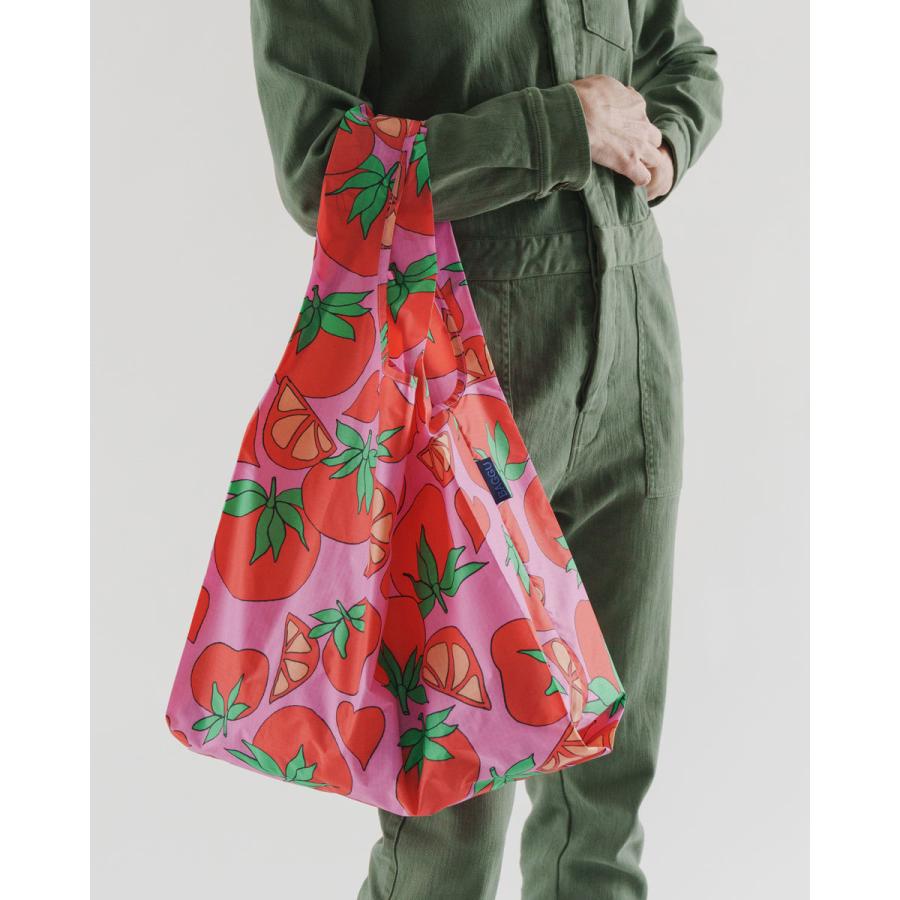 エコバッグ BAGGU 正規品 STANDARD BAGGU コンパクト マチ広 大きめサイズ 収納ポーチ 折りたたみ バグゥ トマト | BAGGU | 02