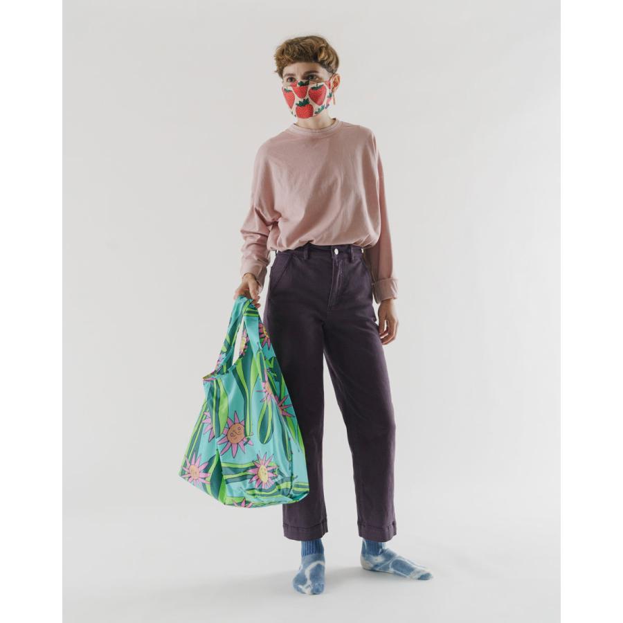 エコバッグ BAGGU 正規品 STANDARD BAGGU コンパクト マチ広 大きめサイズ 収納ポーチ 折りたたみ バグゥ ズッキーニ | BAGGU | 01