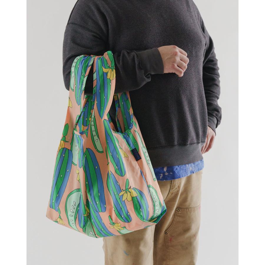 エコバッグ BAGGU 正規品 STANDARD BAGGU コンパクト マチ広 大きめサイズ 収納ポーチ 折りたたみ バグゥ キュウリ | BAGGU | 02