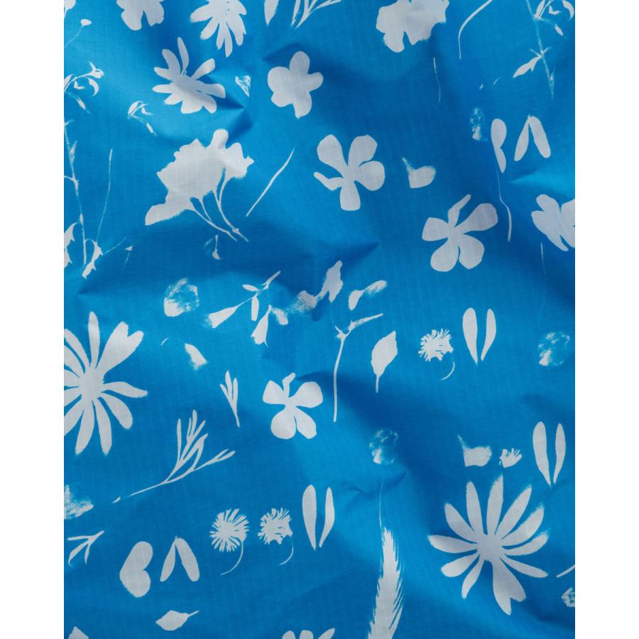 エコバッグ BAGGU 正規品 STANDARD BAGGU コンパクト マチ広 大きめサイズ 収納ポーチ 折りたたみ バグゥ サンプリントフラワー ブルー | BAGGU | 03