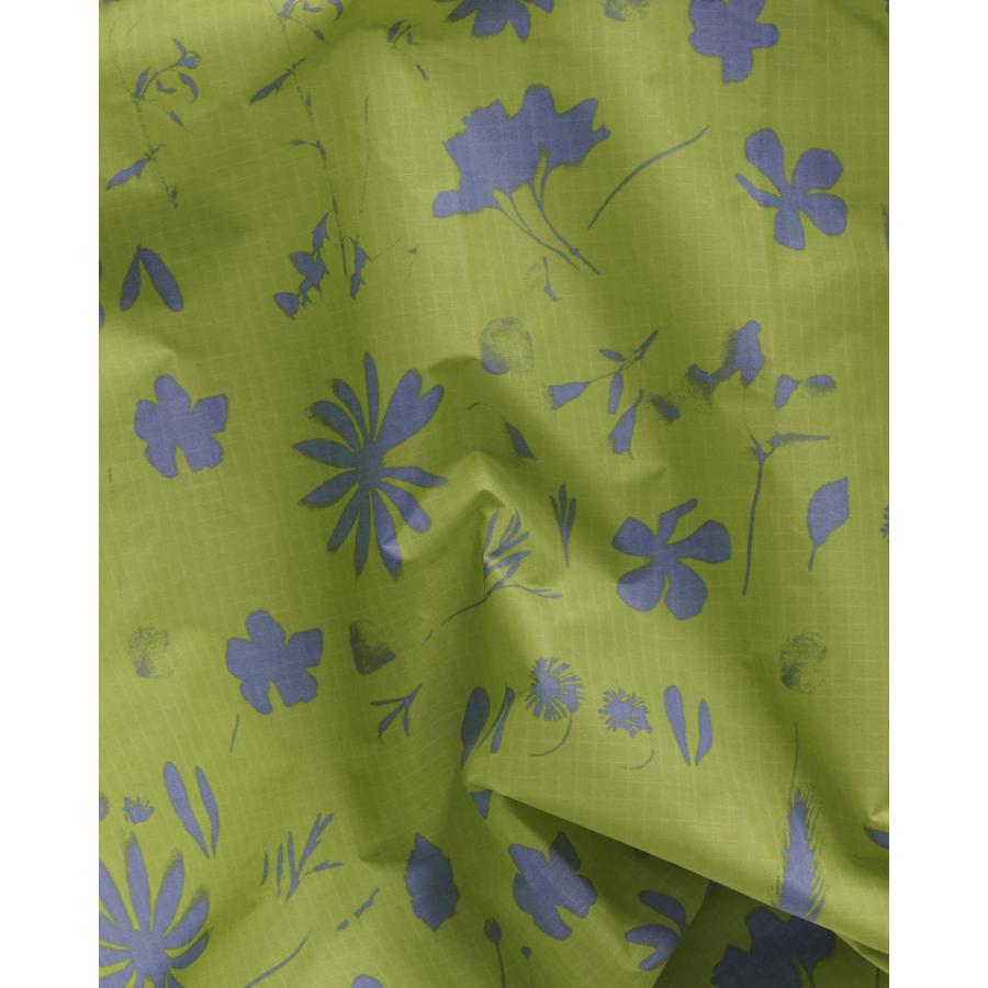 エコバッグ BAGGU 正規品 STANDARD BAGGU コンパクト マチ広 大きめサイズ 収納ポーチ 折りたたみ バグゥ サンプリントフラワー ライム | BAGGU | 03