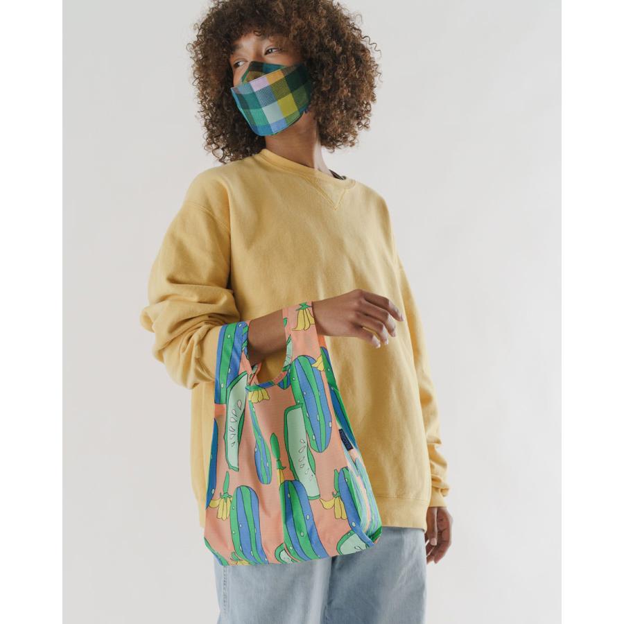 エコバッグ BAGGU 正規品 BABY BAGGU コンパクト マチ広 小さめサイズ 収納ポーチ 折りたたみ バグゥ キュウリ | BAGGU | 01