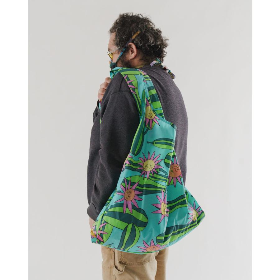 エコバッグ BAGGU 正規品 BIG BAGGU コンパクト マチ広 超大きめサイズ 収納ポーチ 折りたたみ ショッピングバッグ バグゥ ズッキーニ | BAGGU | 02