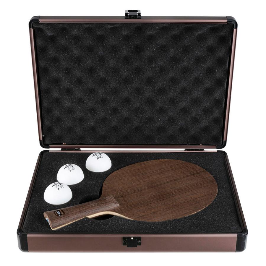 卓球ラケットケース スティガ アルミラケットケース ホーム 卓球ラケット1本用 おしゃれ ハードケース 卓球用品 STIGA ブラウン | STIGA | 01