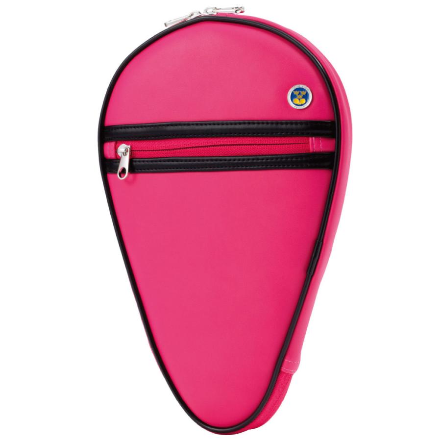 卓球ラケットケース スティガ クラシックフルラケットケース 日本限定バージョン ファスナー 卓球ラケット1本用 おしゃれ ポケット 卓球用品 STIGA ピンク | STIGA | 01