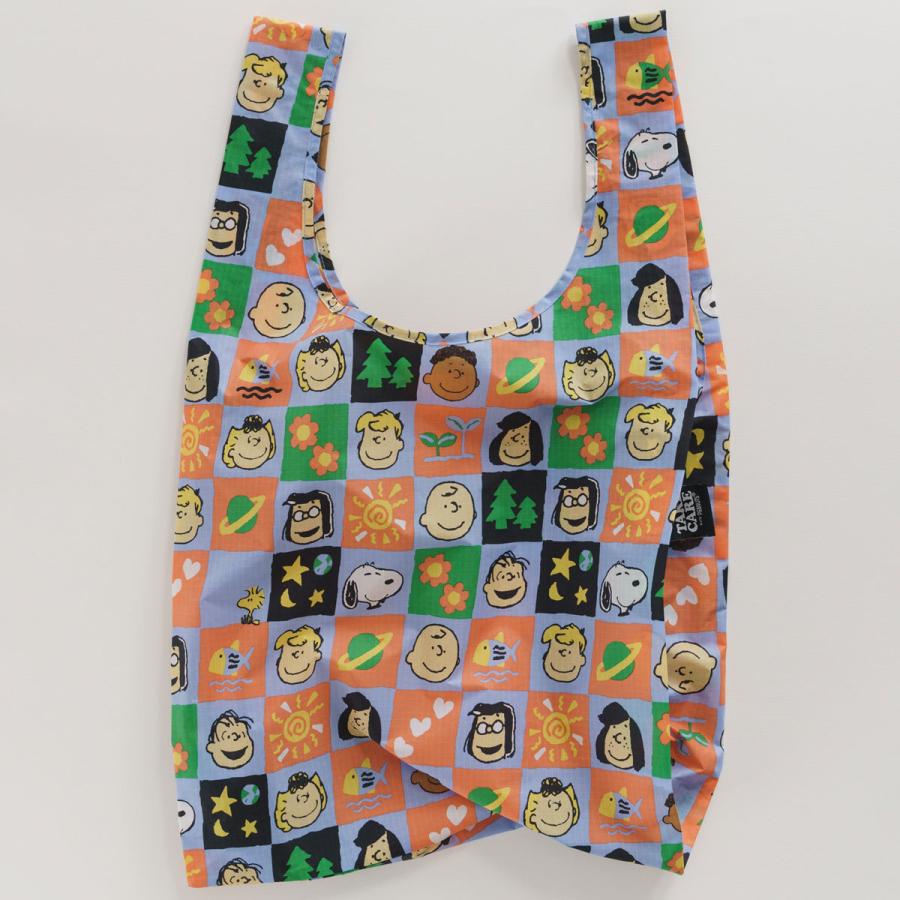 エコバッグ BAGGU 正規品 STANDARD BAGGU PEANUTS スヌーピー コラボ SNOOPY マチ広 大きめ 折りたたみ バ