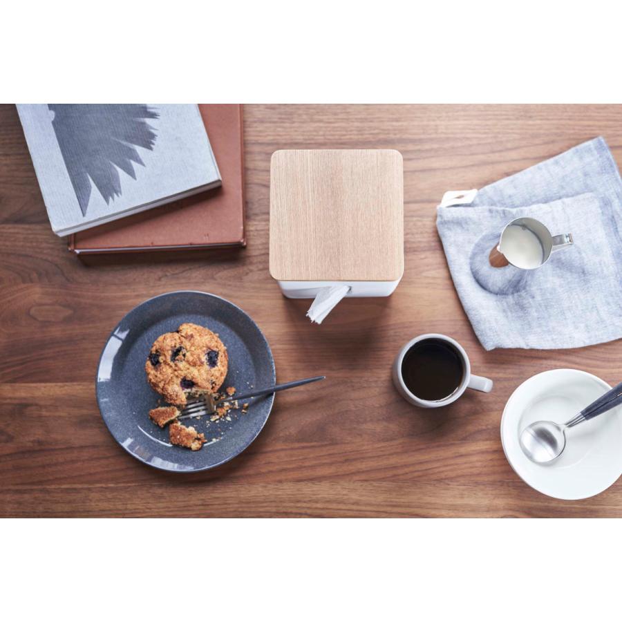 ティッシュケース 正規品 RIN リン ティッシュ＆トイレットペーパーケース ティッシュペーパ ティッシュカバー 山崎実業 ナチュラル |  | 04