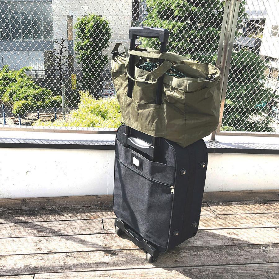 エコバッグ ルートート RT.グランデトランシェキャリー 軽量 肩掛け 2WAY ショルダー 折りたたみ ROOTOTE オレンジ | ROOTOTE | 04