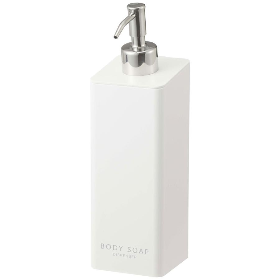 ソープディスペンサー 正規品 TOWER タワー フィルムフック ツーウェイディスペンサー シンプル おしゃれ 人気ブランド 山崎実業 ボディソープ ホワイト | tower