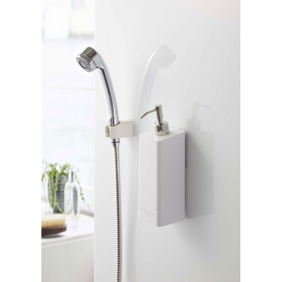 ソープディスペンサー 正規品 TOWER タワー フィルムフック ツーウェイディスペンサー シンプル おしゃれ 人気ブランド 山崎実業 ボディソープ ホワイト | tower | 01