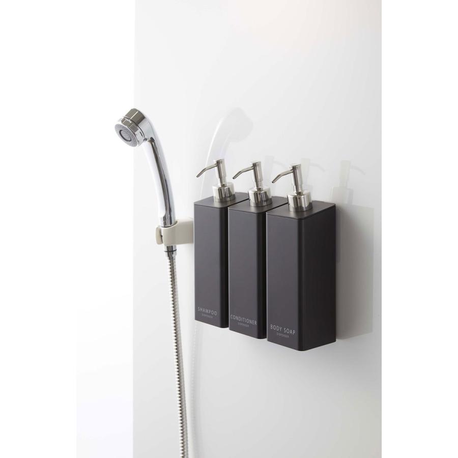 ソープディスペンサー 正規品 TOWER タワー フィルムフック ツーウェイディスペンサー シンプル おしゃれ 人気ブランド 山崎実業 ボディソープ ブラック | tower | 05