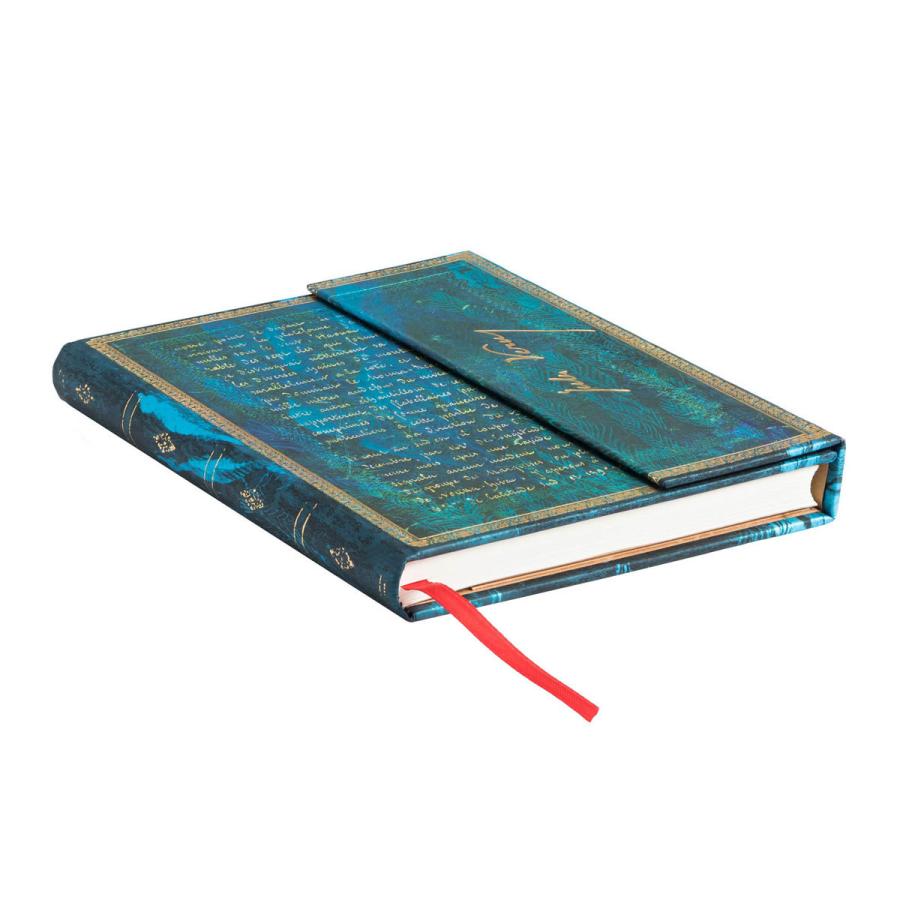 ノートブック ペーパーブランクス MIDI ハードカバー 罫線 paperblanks ミディ ヴェルヌ 海底二万哩 | paperblanks | 03