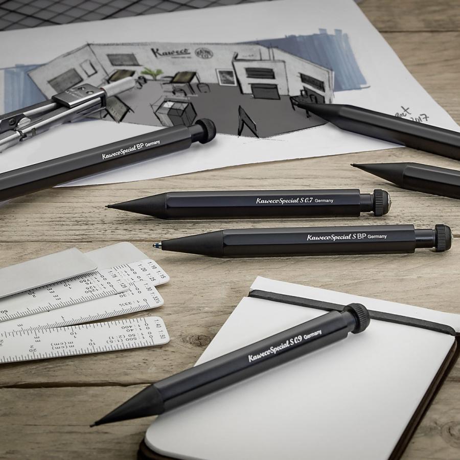 シャープペン Kaweco カヴェコ スペシャル ペンシル ブラック ドイツ 筆記具 ペンシルスペシャル ケース付き シャーペン シャープペンシル 正規品 0.5mm PS-05 | Kaweco | 03