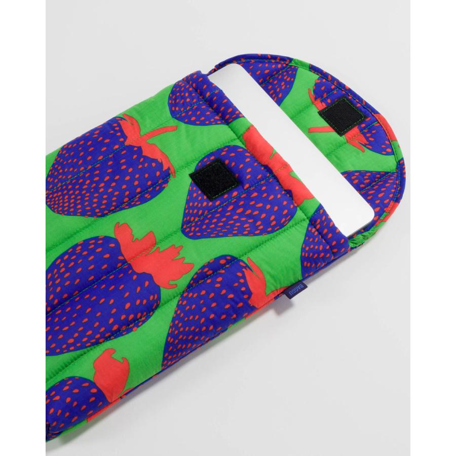 2022新作 ノートパソコンケース BAGGU PUFFY LAPTOP SLEEVE 13インチ PCバッグ 軽量 おしゃれ ブリーフケース バグゥ ミックスストロベリー |  | 02