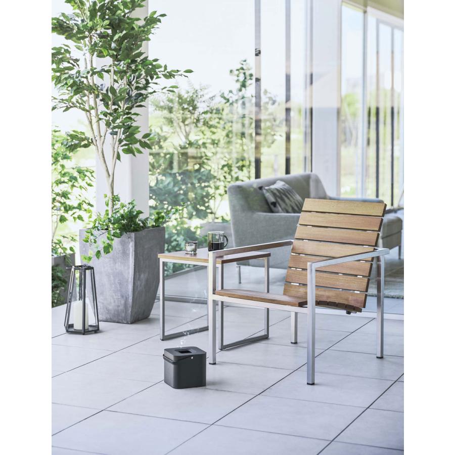 蚊取り線香入れ 正規品 TOWER タワー そのまま入れられる蚊取り線香ポット 黒 シンプル おしゃれ 蚊遣り 蚊やり器 山崎実業 角形 ブラック | tower | 02