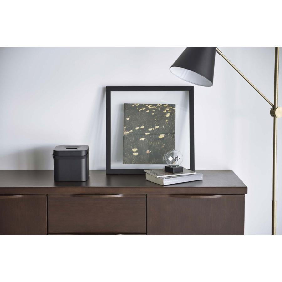 蚊取り線香入れ 正規品 TOWER タワー そのまま入れられる蚊取り線香ポット 黒 シンプル おしゃれ 蚊遣り 蚊やり器 山崎実業 角形 ブラック | tower | 05